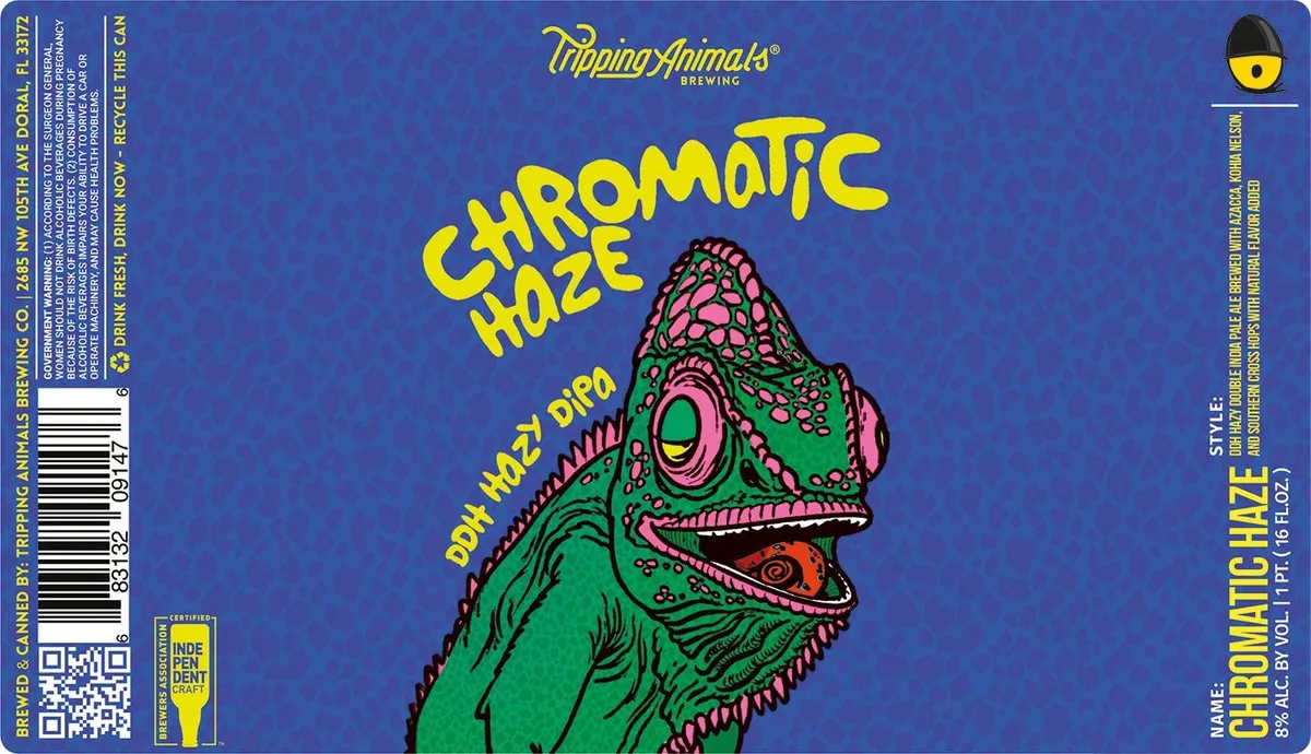 Chromatic Haze — full label as filed with TTB