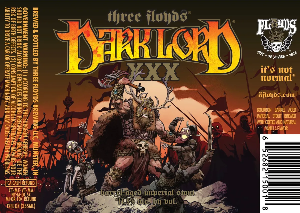 Dark Lord XXX label art — DARK LORD