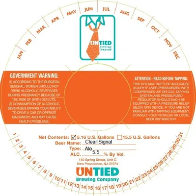 Clear Signal label