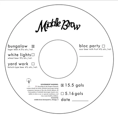 Bungalow label