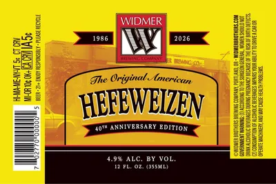 Hefeweizen label
