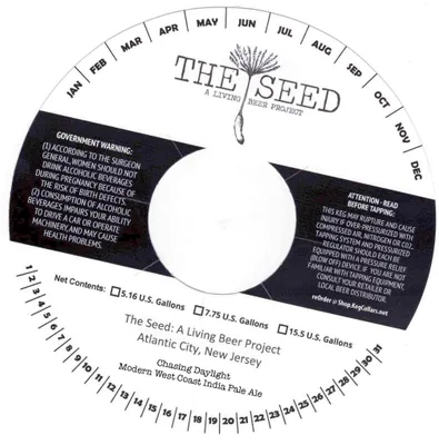 Chasing Daylight label