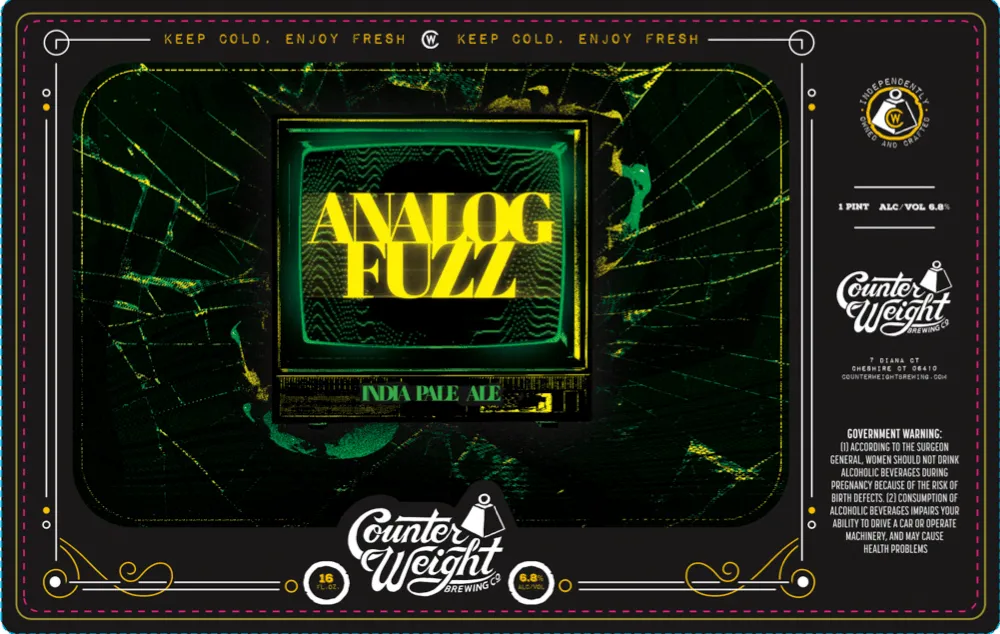 Analog Fuzz label