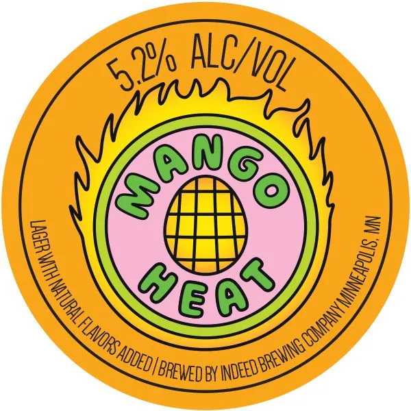 Mango Heat — full label as filed with TTB