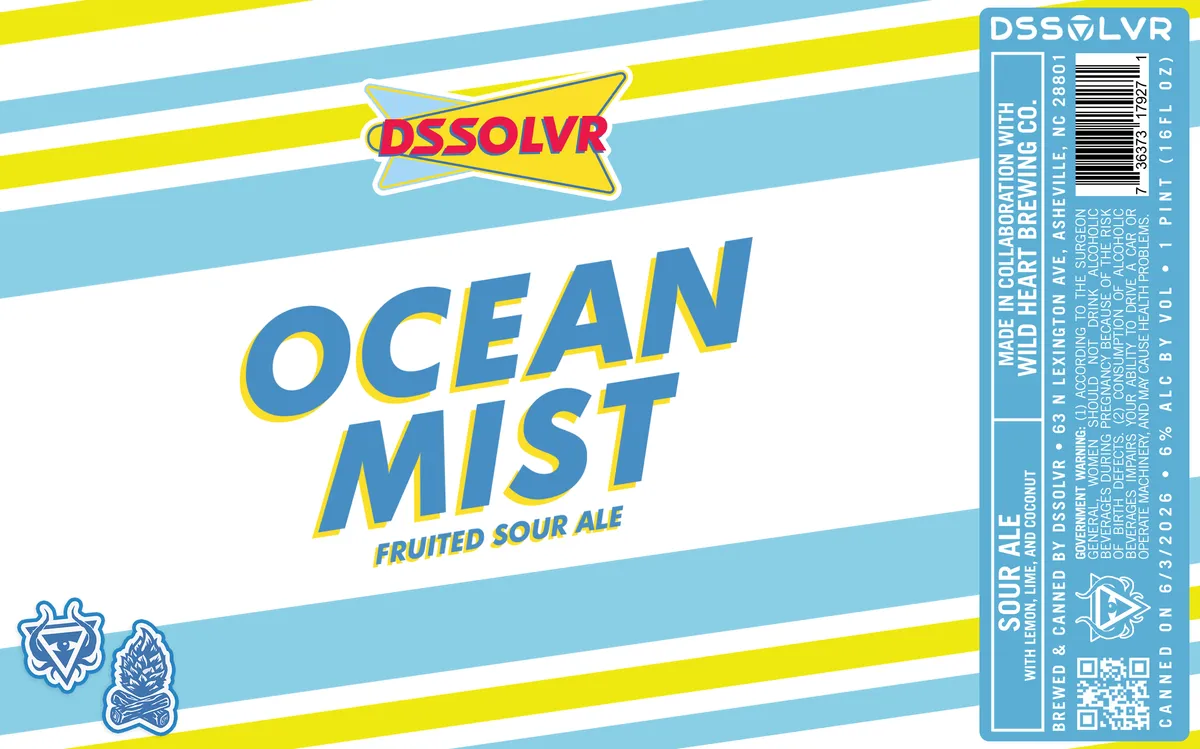 Ocean Mist label