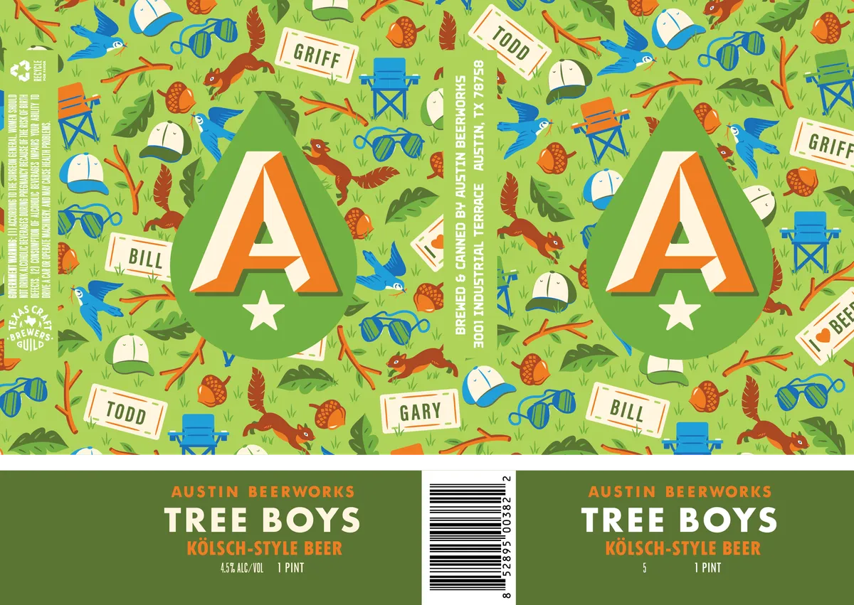 Tree Boys label art — TREE BOYS