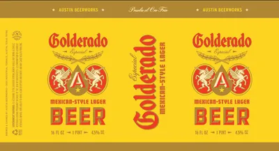 Golderado Especial label