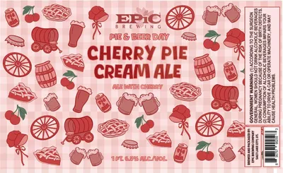 Cherry Pie Cream Ale label