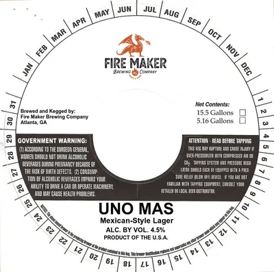 Uno Mas label