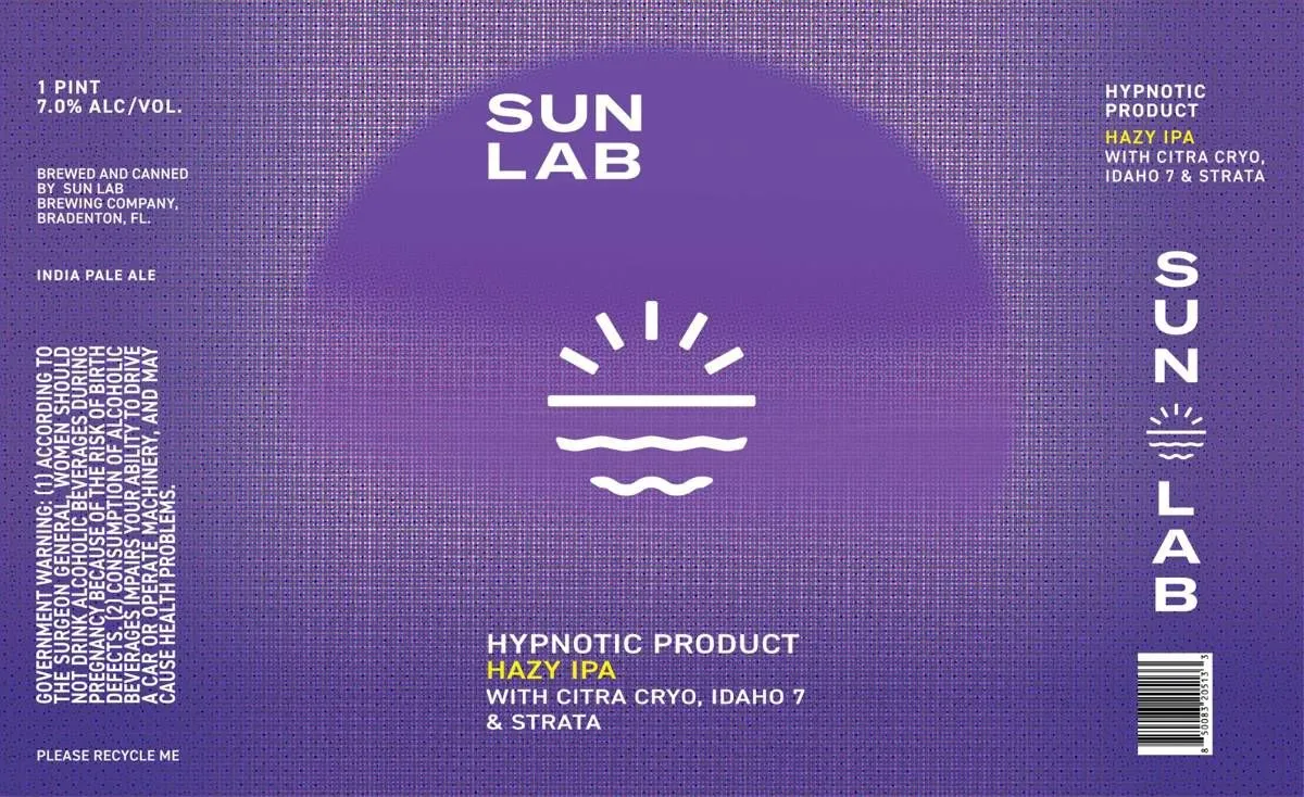 Hypnotic Product — full label as filed with TTB