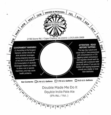 Double Made Me Do It label