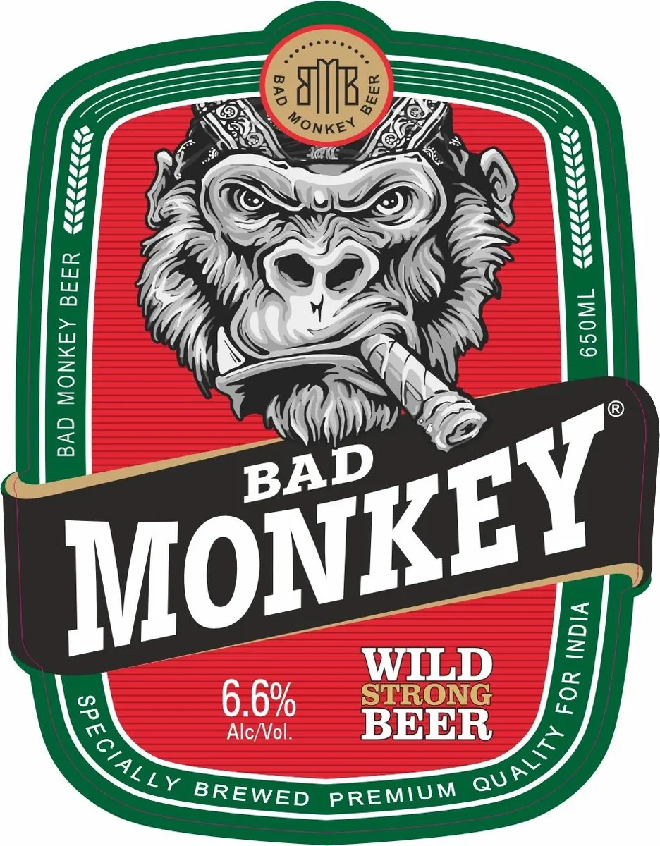 Bad Monkey label