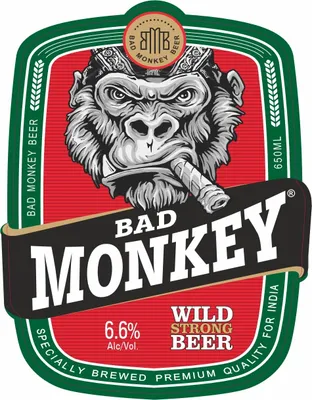 Bad Monkey label