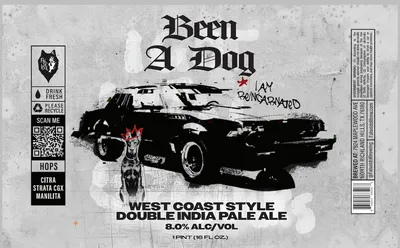 Been A Dog label