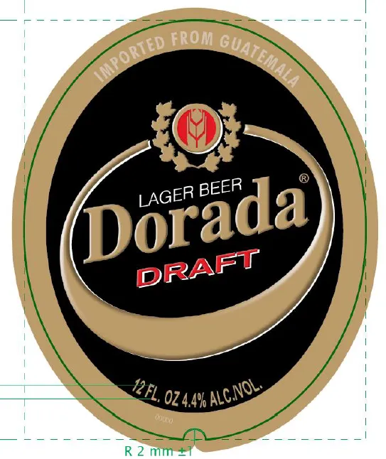 Dorada Draft label art — DORADA