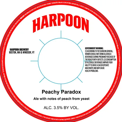 Peachy Paradox label