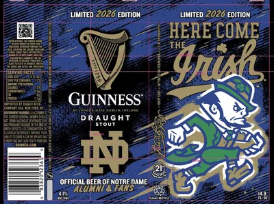 Guinness Draught Stout label
