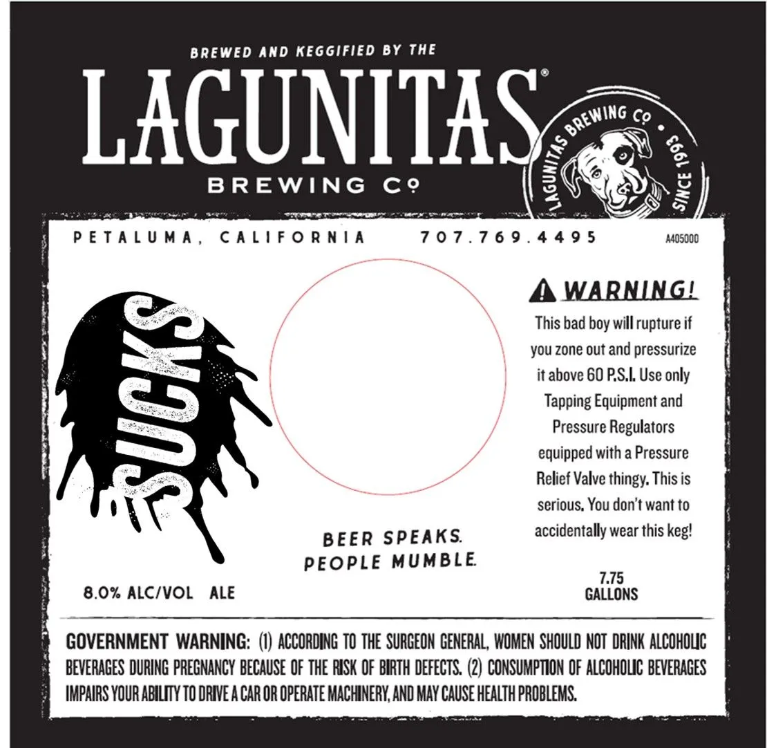Sucks label