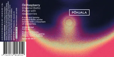 Öö Raspberry label
