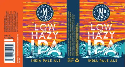 Low & Hazy IPA label