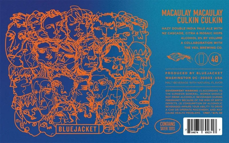 Macaulay Macaulay Culkin Culkin label art — BLUEJACKET