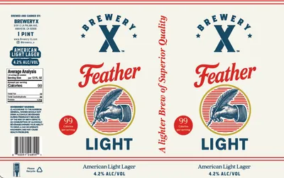 Featherlight label