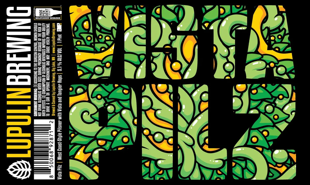 Vista Pilz label art — VISTA PILZ