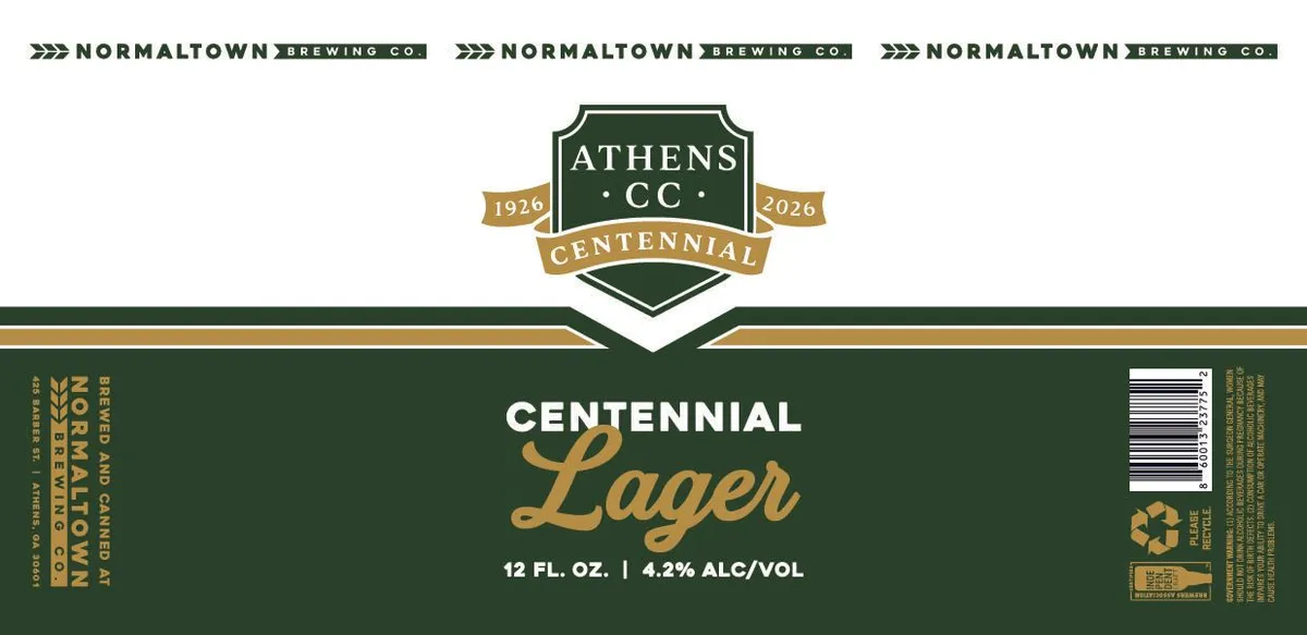 Centennial Lager — full label as filed with TTB
