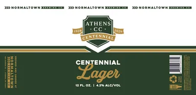 Centennial Lager label