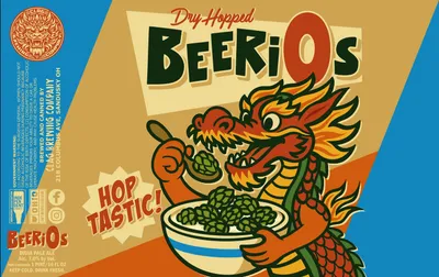 Beerios label