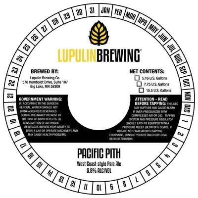 Pacific Pith label