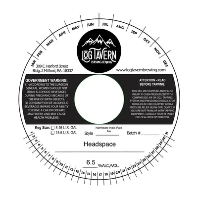 Headspace label