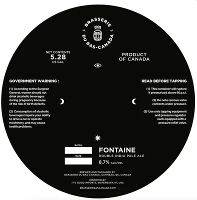 Fontaine label