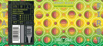 Sunny Slice label