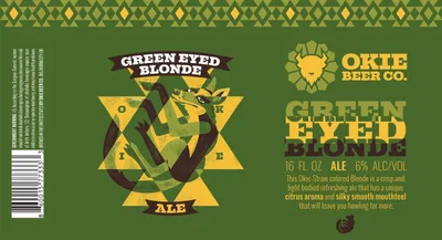 Green Eyed Blonde label