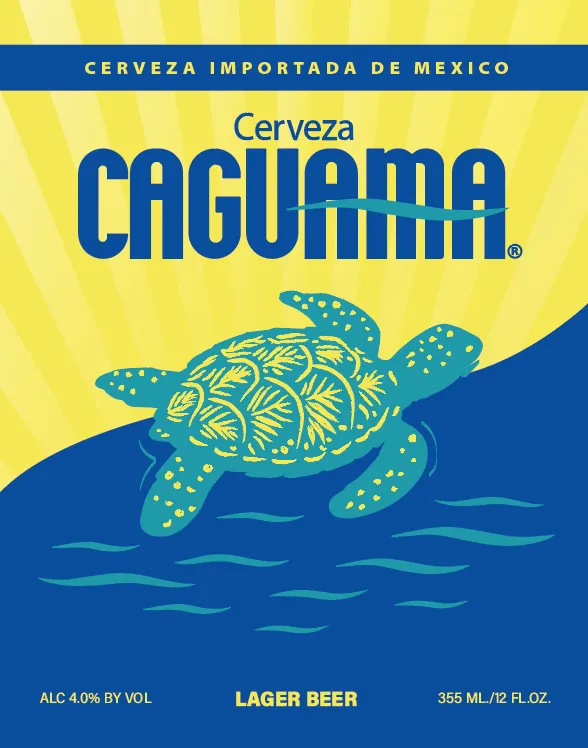 Cerveza Caguama — full label as filed with TTB