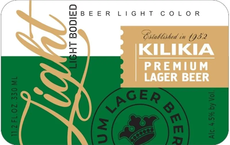 Kilikia Light — full label as filed with TTB