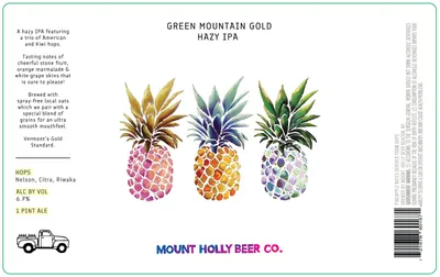Green Mountain Gold label
