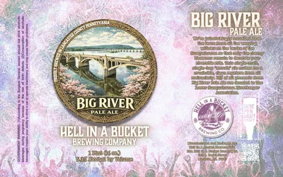 Big River Pale Ale label