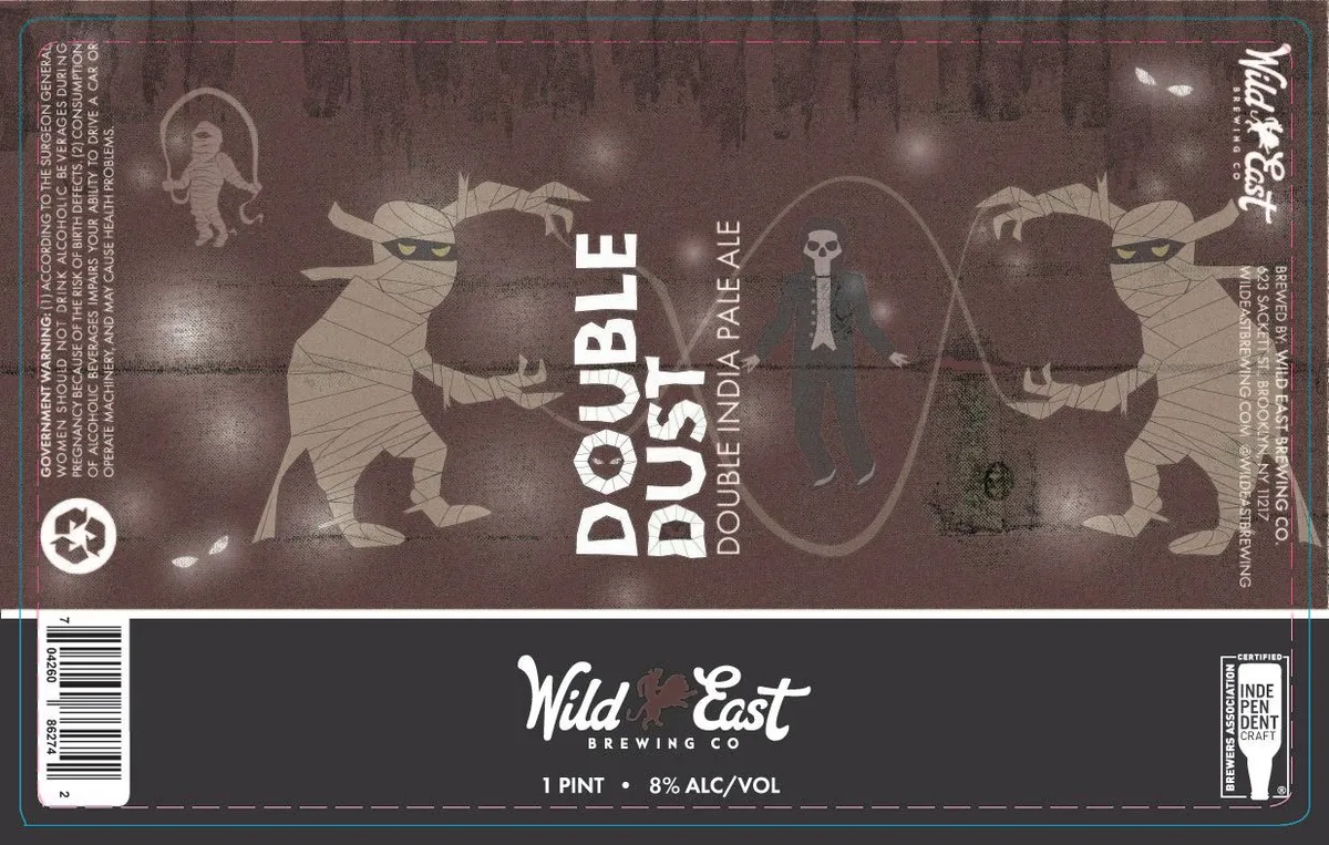 Double Dust label art — DOUBLE DUST