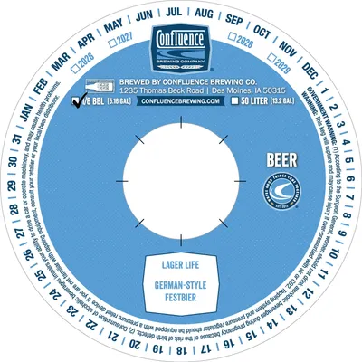 Lager Life label