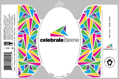 Celebrate Beerie label
