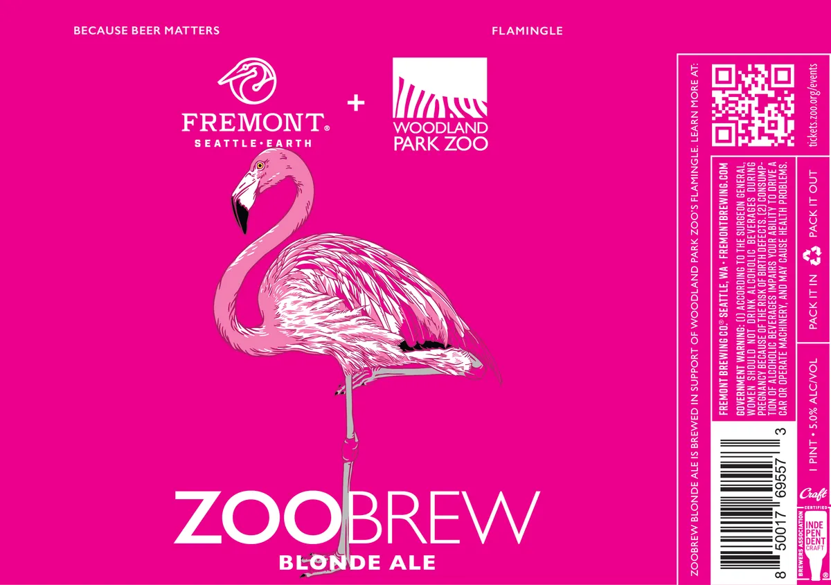 ZooBrew label art — FREMONT