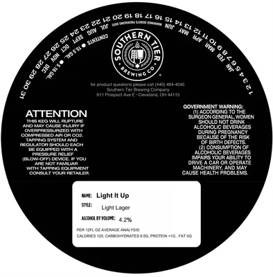 Light It Up label