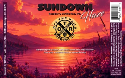 Sundown Haze label