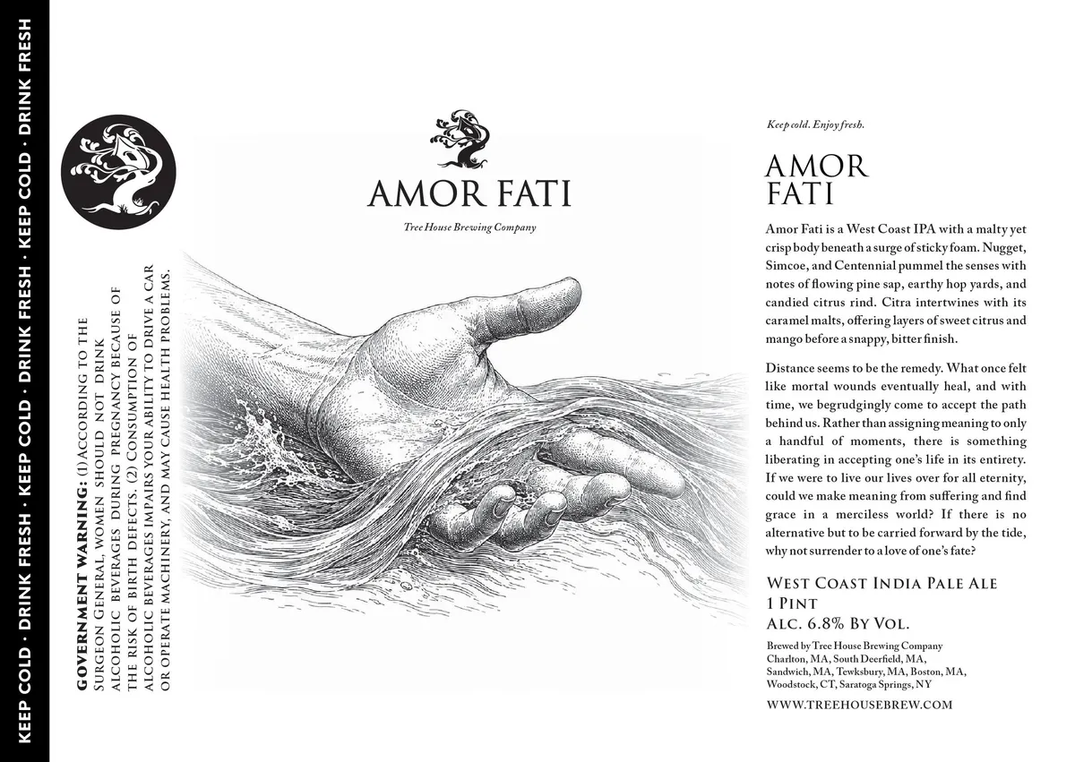 Amor Fati label art — AMOR FATI