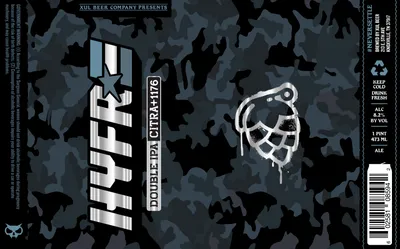 Hyfr 1176 label