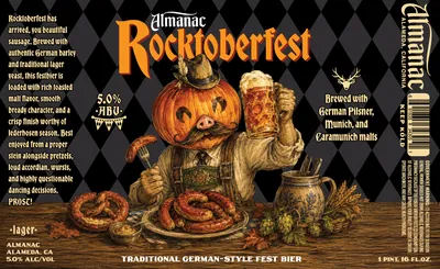 Rocktoberfest label