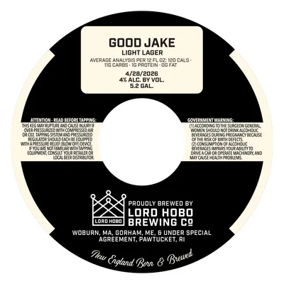 Good Jake label