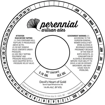 Devil's Heart of Gold label